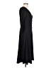 Talbots Solid Black Casual Dress Size 10 - photo 4