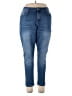 Hydraulic Solid Blue Jeans Size 20 - photo 1