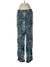 J.Crew 100% Silk Paisley Blue Silk Pants Size 5 - photo 1