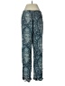 J.Crew 100% Silk Paisley Blue Silk Pants Size 5 - photo 2