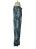 J.Crew 100% Silk Paisley Blue Silk Pants Size 5 - photo 4