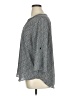Chaus 100% Polyester Gray 3/4 Sleeve Blouse Size XL - photo 5