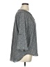 Chaus 100% Polyester Gray 3/4 Sleeve Blouse Size XL - photo 4