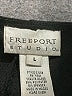 Freeport Studio Solid Black Casual Dress Size L - photo 7