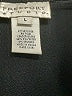 Freeport Studio Solid Black Casual Dress Size L - photo 8
