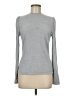 Ophelia Roe Gray Turtleneck Sweater Size M - photo 1