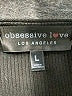 Obsessive Love Solid Black Casual Dress Size L - photo 7