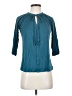 Gap Teal 3/4 Sleeve Blouse Size XS - photo 1