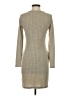 Unbranded 100% Polyester Gray Tan Casual Dress Size S - photo 2