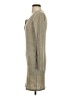 Unbranded 100% Polyester Gray Tan Casual Dress Size S - photo 5