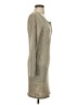Unbranded 100% Polyester Gray Tan Casual Dress Size S - photo 4