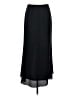 Sigrid Olsen 100% Polyester Solid Black Formal Skirt Size 4 - photo 1