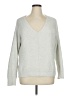 Cupcakes & Cashmere 100% Polyester Silver Pullover Sweater Size XL - photo 1