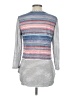 David Cline Gray 3/4 Sleeve Top Size L - photo 2