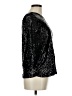 Gibson 100% Nylon Black 3/4 Sleeve Top Size M - photo 4