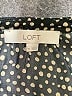 Ann Taylor LOFT 100% Polyester Black Sleeveless Blouse Size XL - photo 7