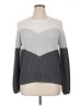 Design History 100% Nylon Chevron-herringbone Gray Pullover Sweater Size XL - photo 1