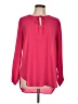 Joe Fresh 100% Polyester Pink Long Sleeve Blouse Size L - photo 1