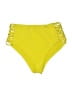 Unbranded Solid Yellow Swimsuit Bottoms Size L (estimated) - photo 1
