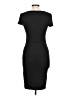 Obsessive Love Solid Black Casual Dress Size L - photo 2
