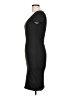 Obsessive Love Solid Black Casual Dress Size L - photo 5