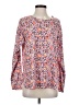 Kensie Floral Pink Pullover Sweater Size S - photo 1