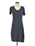 Unbranded Stripes Gray Casual Dress Size S - photo 1