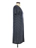 Unbranded Stripes Gray Casual Dress Size S - photo 4