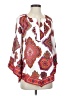 Chico's 100% Polyester White 3/4 Sleeve Blouse Size Sm (0) - photo 1