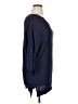 One A 100% Rayon Blue Poncho Size 1X - photo 4