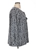 Gap 100% Polyester Black Long Sleeve Blouse Size XL - photo 4