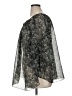 Lilly Lou 100% Polyester Silver Gray 3/4 Sleeve Blouse Size XL - photo 5