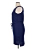 Shein 100% Polyester Solid Blue Casual Dress Size XL - photo 5