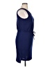 Shein 100% Polyester Solid Blue Casual Dress Size XL - photo 4