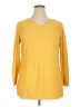 Westport Yellow Pullover Sweater Size 1X - photo 1