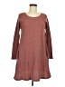 She + Sky Solid Brown Casual Dress Size M - photo 1
