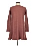 She + Sky Solid Brown Casual Dress Size M - photo 2