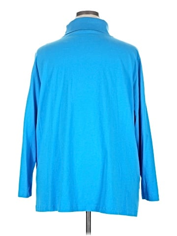 Ulla Popken Long Sleeve Turtleneck (view 2)