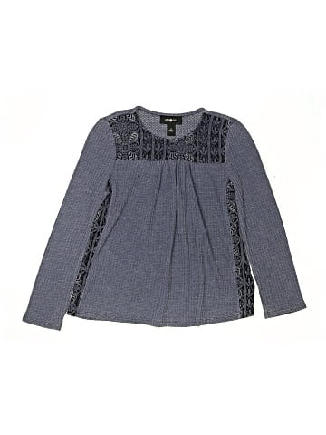 Amy Byer Long Sleeve Blouse (view 1)