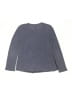 Amy Byer Gray Long Sleeve Blouse Size 10 - 12 - photo 2