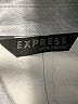 Express 100% Leather Blue Blazer Size 13 - 14 - photo 6
