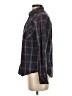 Burton 100% Cotton Plaid Black Long Sleeve Button-Down Shirt Size S - photo 5