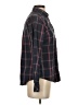 Burton 100% Cotton Plaid Black Long Sleeve Button-Down Shirt Size S - photo 4