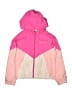 Champion 100% Polyester Color Block Pink Jacket Size L (kids) - photo 1