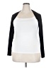 Unbranded Black 3/4 Sleeve Top Size 4X - photo 1