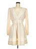 Unbranded 100% Polyester Ivory Casual Dress Size M - photo 1