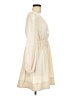 Unbranded 100% Polyester Ivory Casual Dress Size M - photo 4