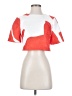 Milly 100% Polyester Red Short Sleeve Top Size P (petite) - photo 1