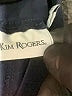 Kim Rogers Solid Blue Active Pants Size 14 - photo 4