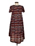 Lularoe Chevron-herringbone Brown Casual Dress Size XS - photo 2